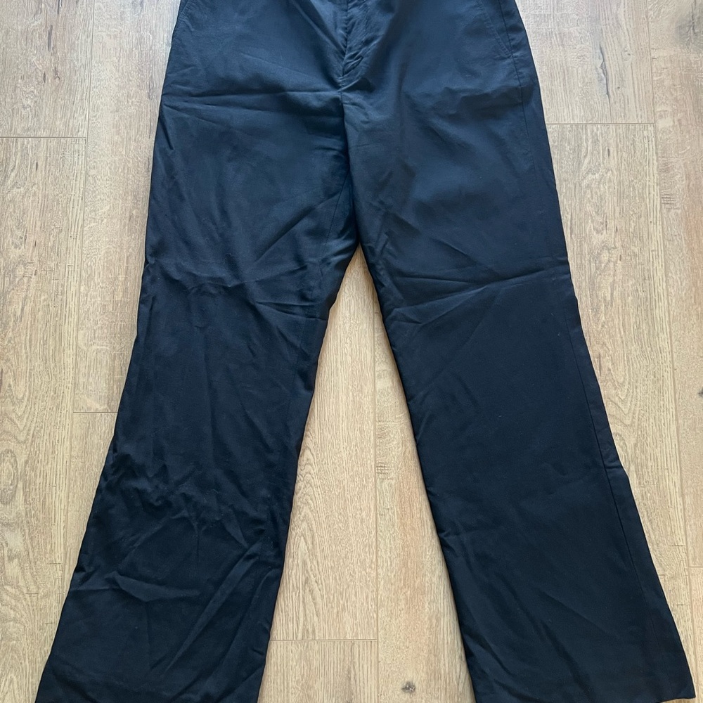 Banana Republic Men's Elegant Black Dress Pants